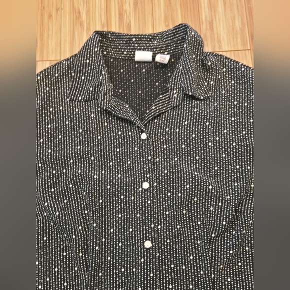 Worthington Polka Dot Blouse - Picture 4 of 10